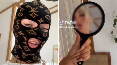 who is skimaskgirl|Mysterious TikTok star TheSkiMaskGirl breaks the。